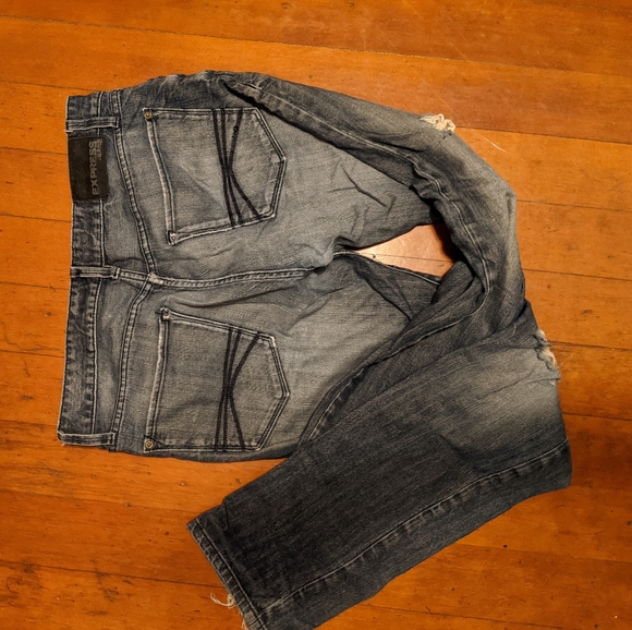 Express Jeans 31x32 Rocco Slim Fit Skinny - Picture 3 of 6